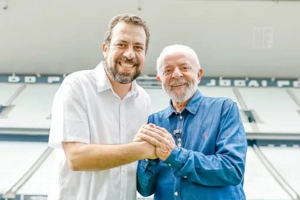 Guilherme Boulos e Lula