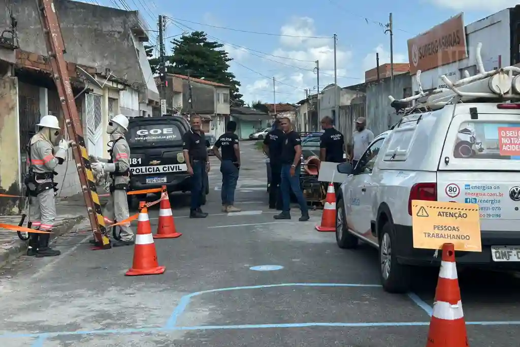 Operação contra furto de energia elétrica em Sergipe