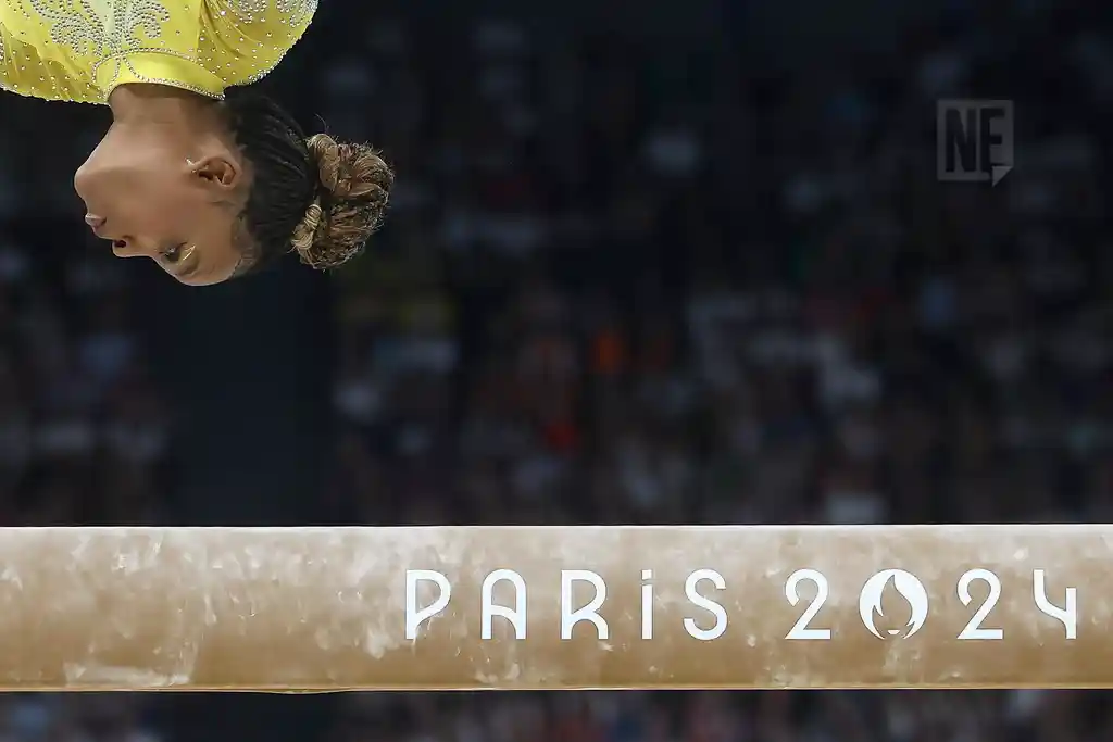 Rebeca Andrade é prata nos Jogos Olímpicos de Paris 2024