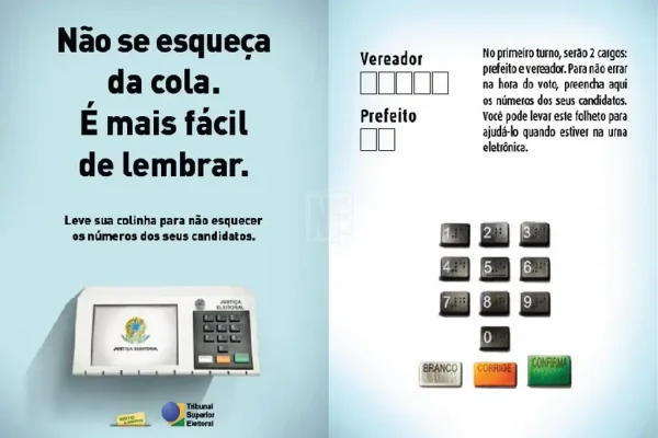 colinha eleicoes eleitor prefeito vereador