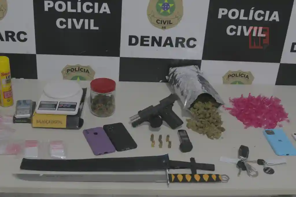 Operação Cessar Fogo prende seis investigados por tráfico de drogas na Zona Norte de Aracaju