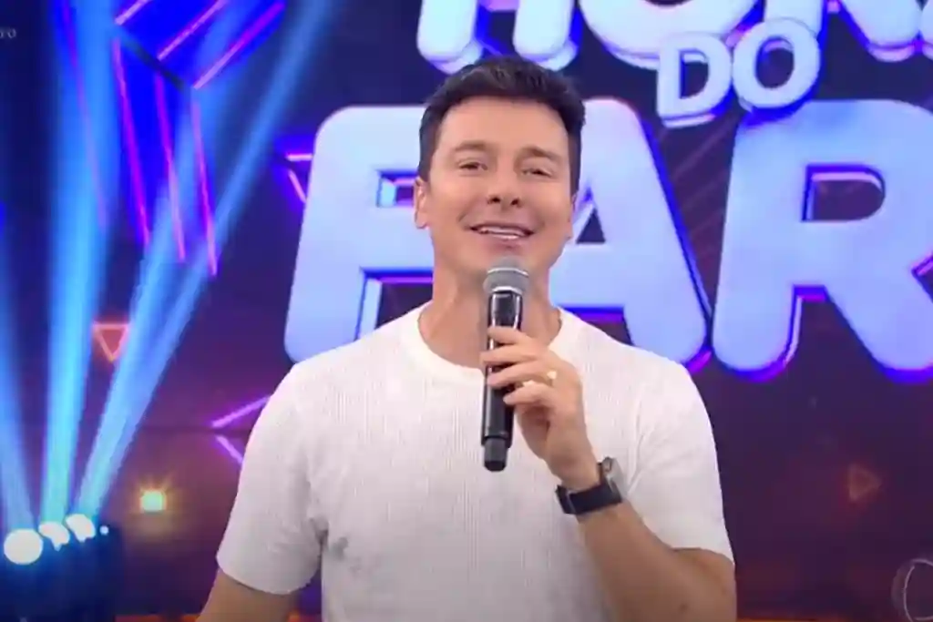 Apresentador Rodrigo Faro