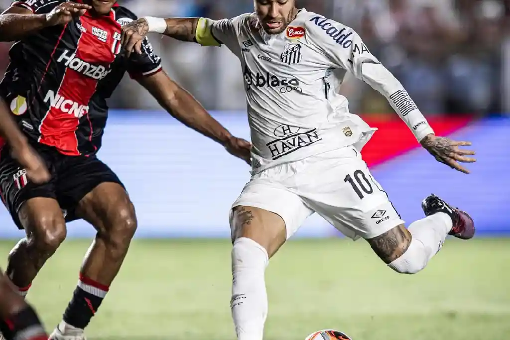 Neymar reestreia no Santos