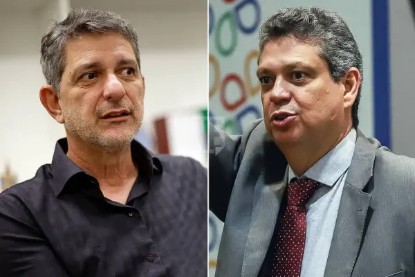 Rogério Carvalho e Márcio Macêdo