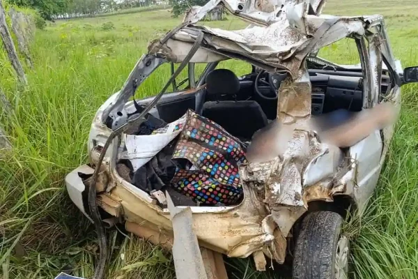 Três mortos e um ferido em acidente na SE-270