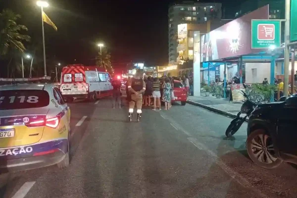 Criança morre atropelada na Orla de Atalaia, em Aracaju