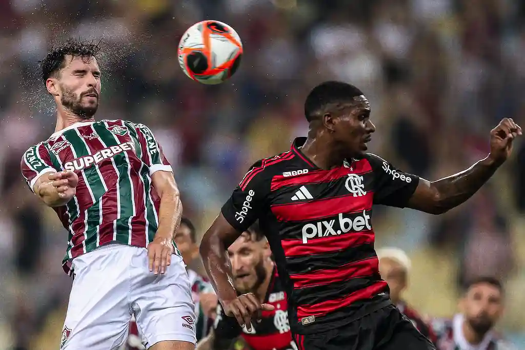 Rio de Janeiro, Brasil - 12/03/2025 - Estádio Maracanã. Fluminense enfrenta o Flamengo pela 1ª partida da final do Campeonato Carioca 2025.