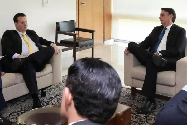 Gilberto Kassab e Jair Bolsonaro