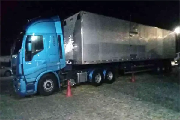 Carga de cigarros apreendida em Sergipe