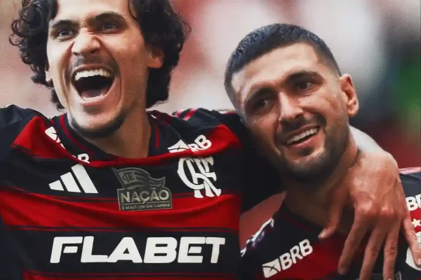 Flamengo sobra e goleia o Corinthians