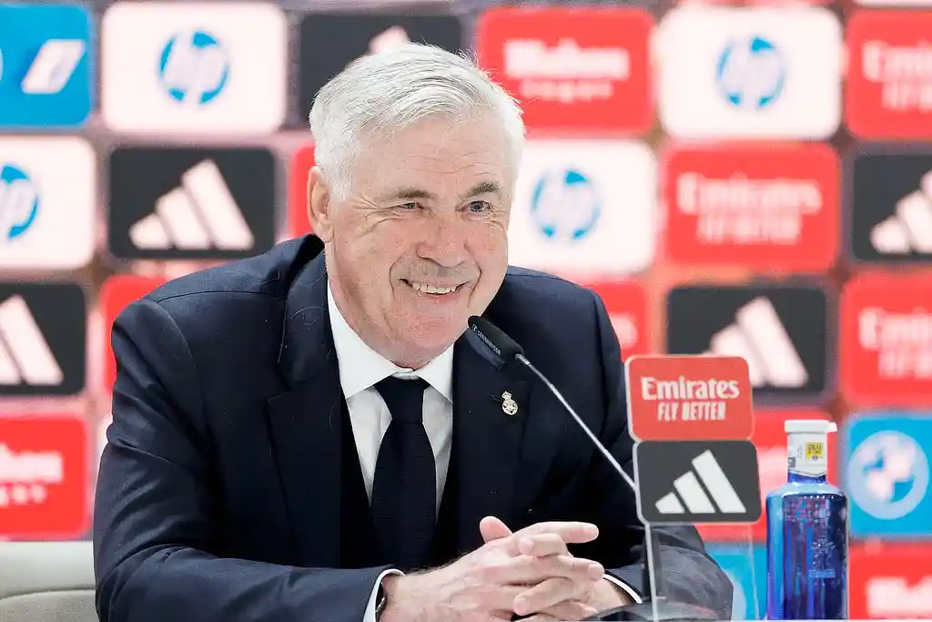 Treinador italiano Carlo Ancelotti