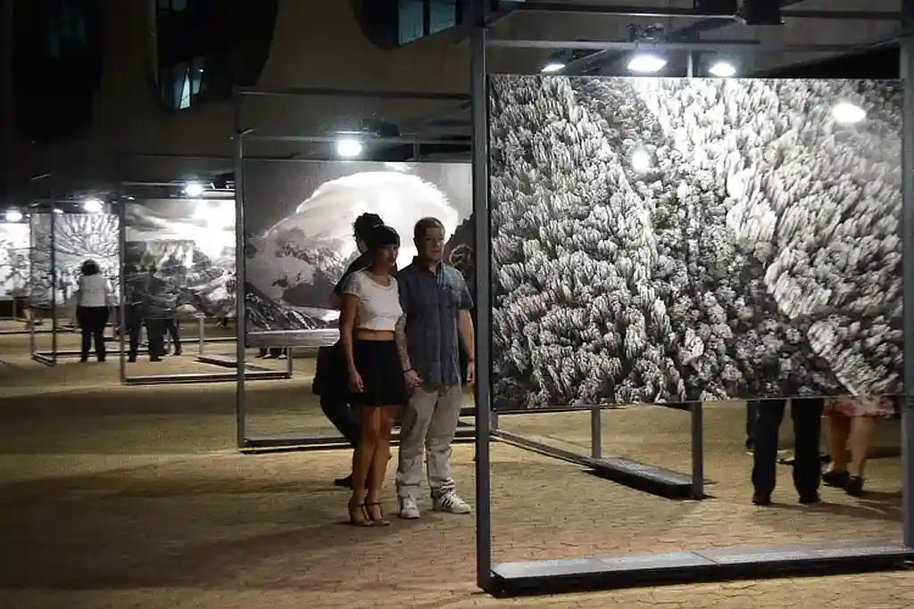 Abertura da Exposição Gênesis, do fotógrafo Sebastião Salgado, no Centro Cultural Banco do Brasil.