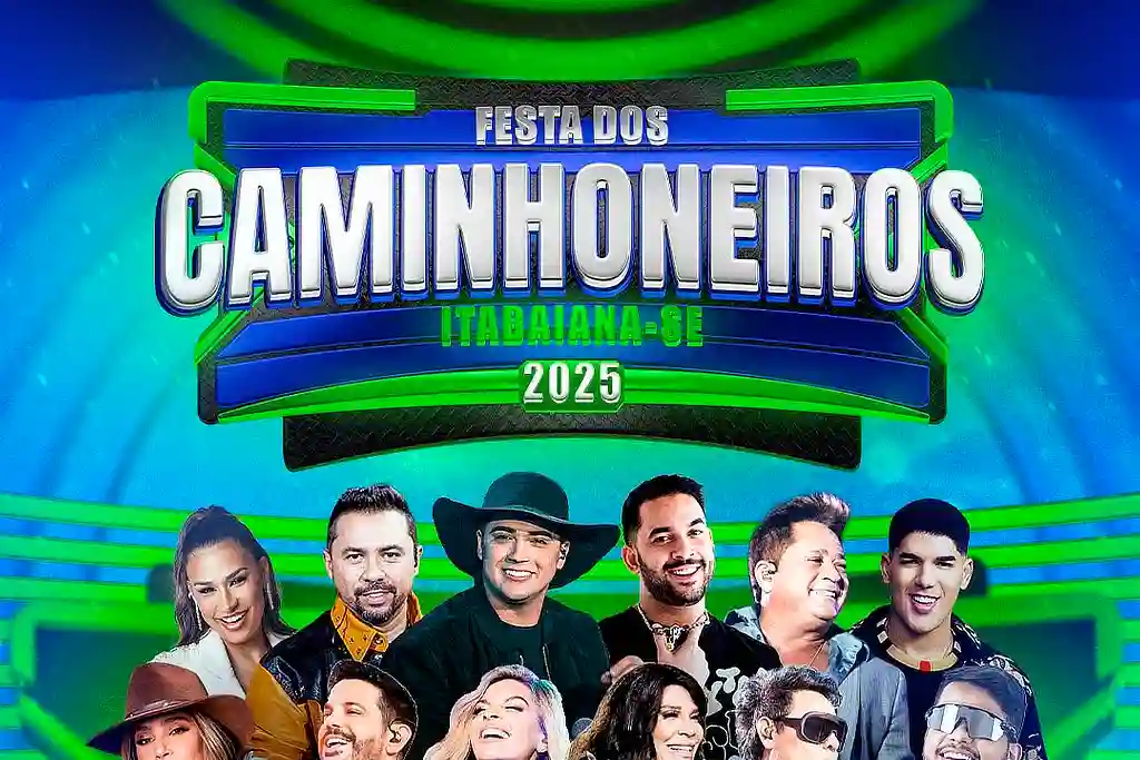 Festa dos Caminhoneiros de Itabaiana 2025 terá Simone Mendes, Leonardo, Calcinha Preta e mais