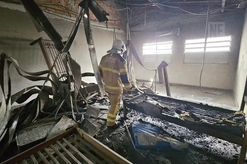 Incêndio atinge Centro de Atenção Psicossocial em Aracaju