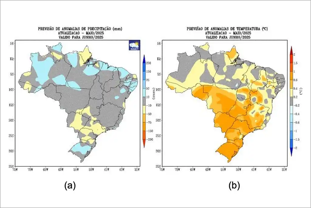 Sergipe e Nordeste terão chuvas acima da média em junho, prevê INMET