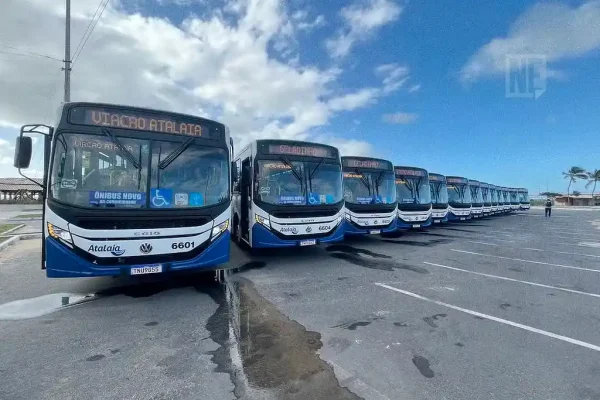 Aracaju recebe 19 ônibus com ar-condicionado e Wi-Fi