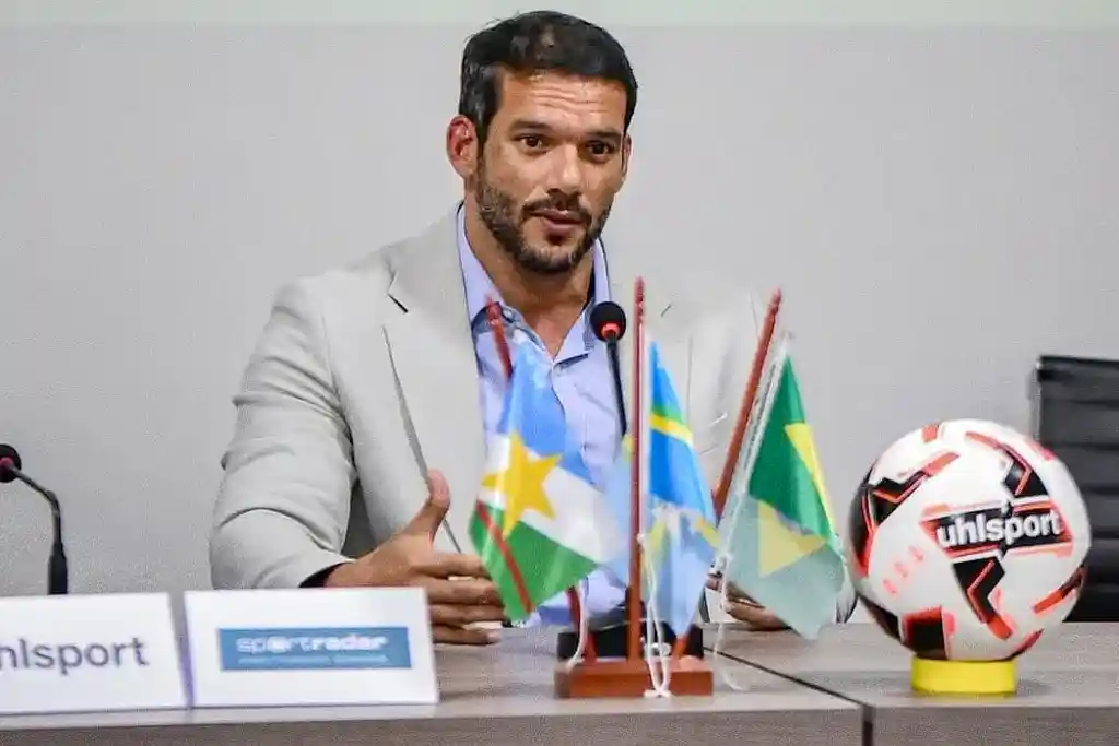 Samir Xaud, presidente da Federação Roraimense de Futebol