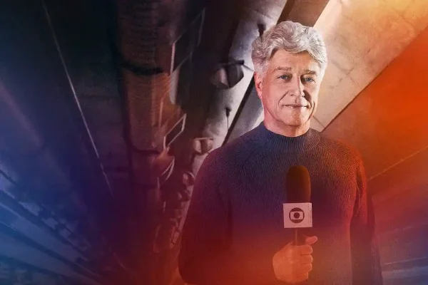 Repórter Caco Barcellos, da TV Globo