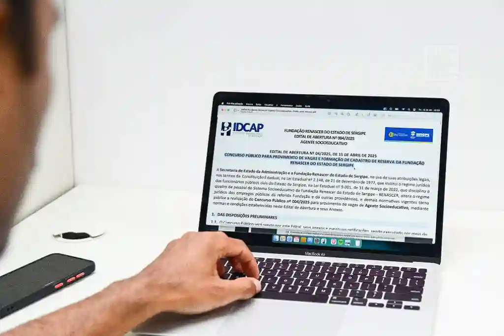 Inscrição para concurso da Fundação Renascer 2025