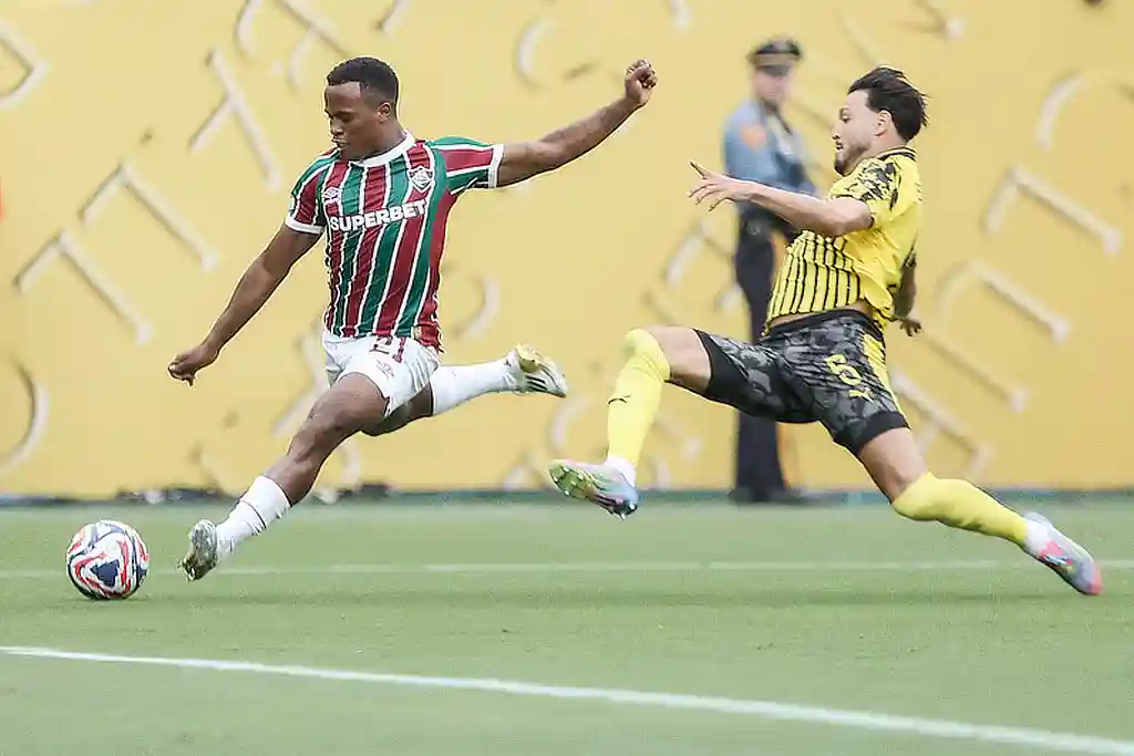 Fluminense joga melhor, mas empata com o Borussia Dortmund
