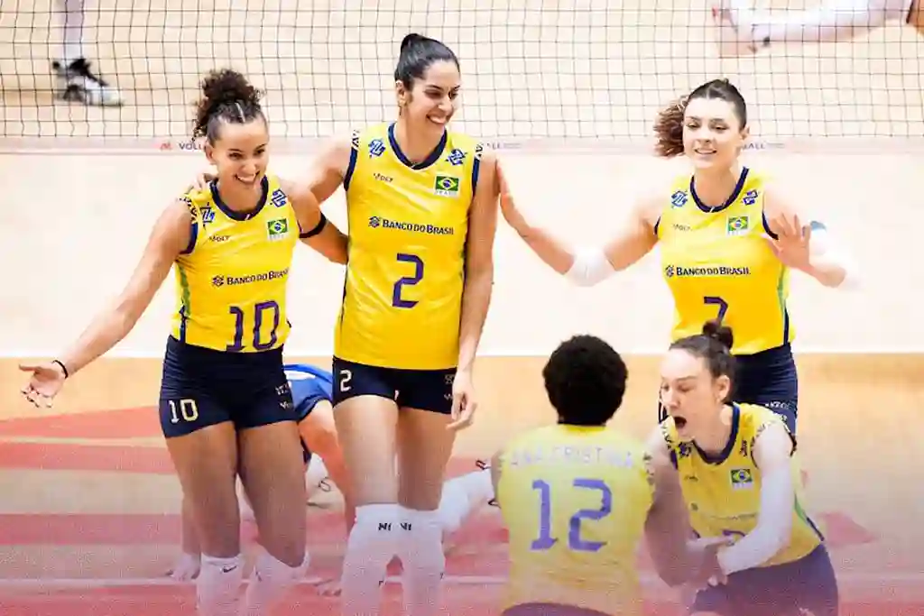 Brasil supera França na Liga das Nações de Vôlei