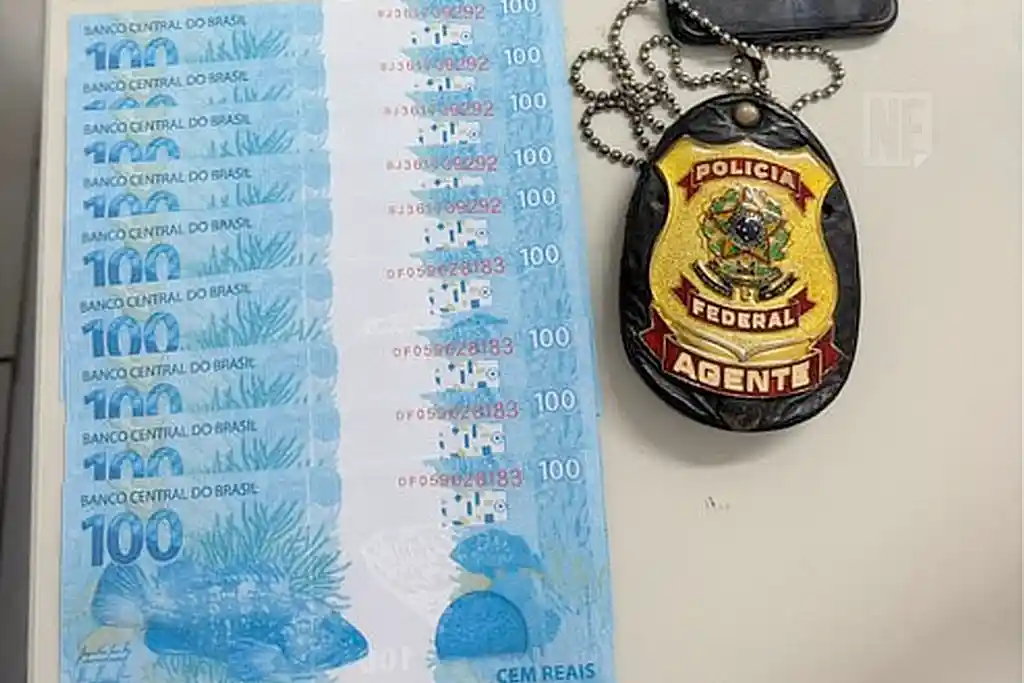 PF prende jovem em Aracaju com dinheiro falso