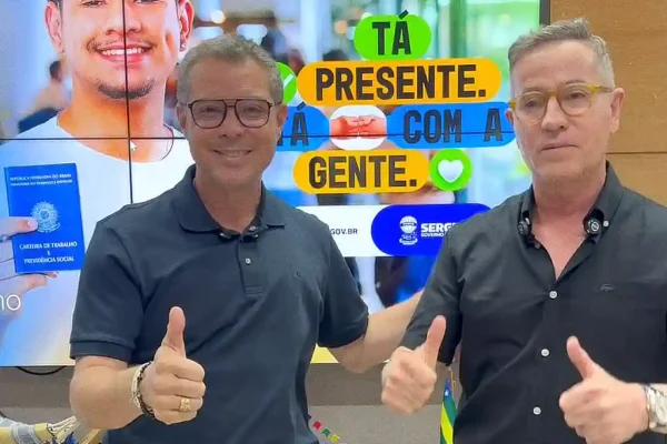 Fábio Mitidieri e Nitinho Vitale