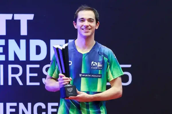Hugo Calderano conquista o WTT Contender de Buenos Aires 2025