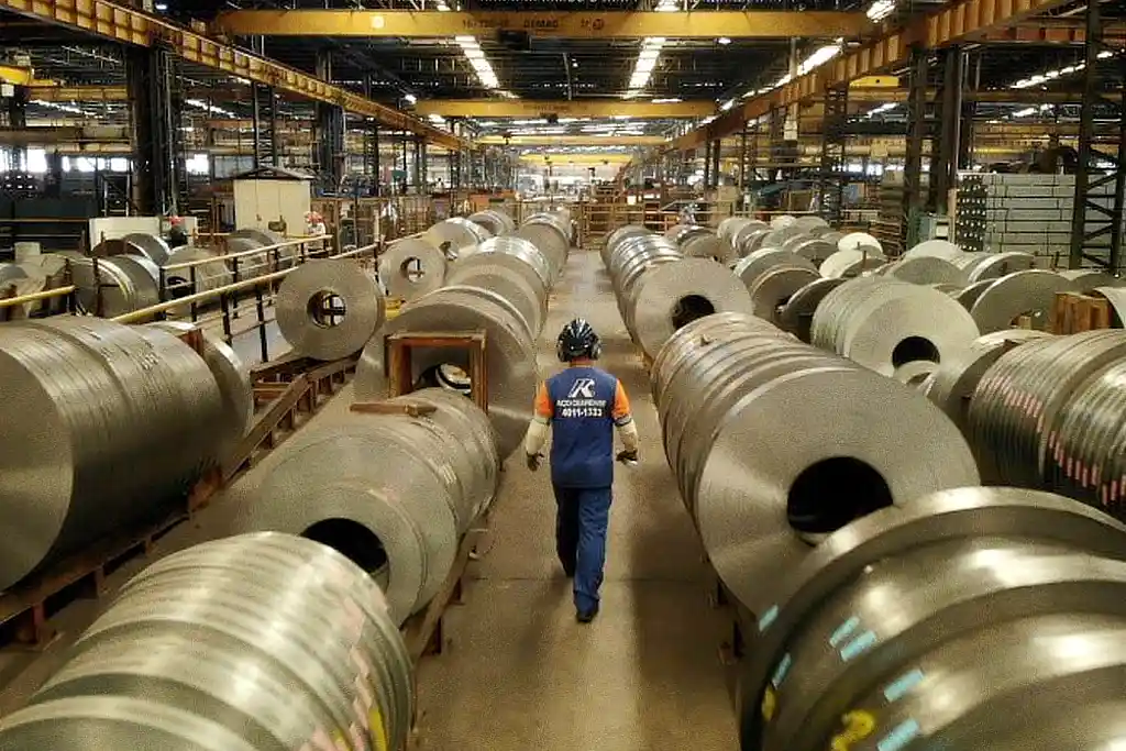 O aço é um dos principais produtos de exportação da Região Nordeste do Brasil