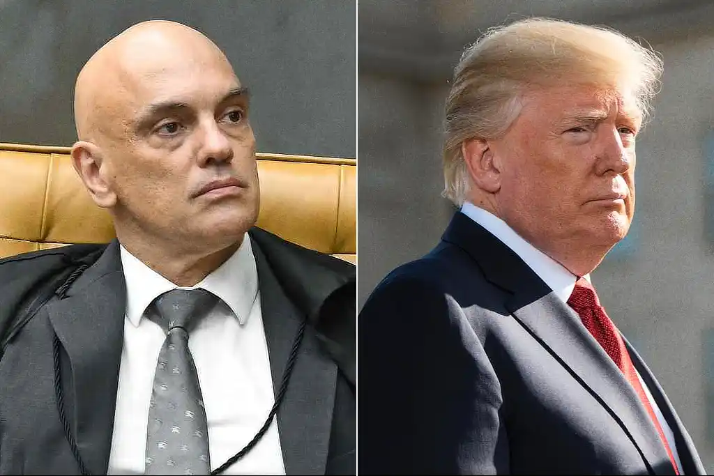 Alexandre de Moraes de Donald Trump