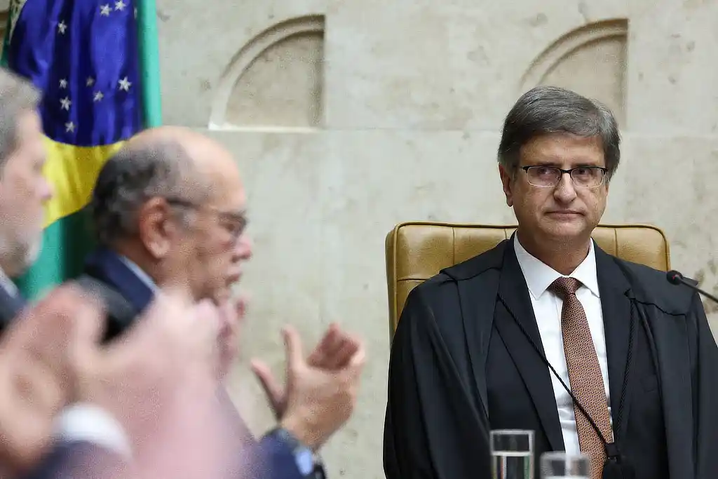 Procurador-Geral da República, Paulo Gonet, durante Sessão Solene de Abertura do Ano Judiciário, em 03/02/2025