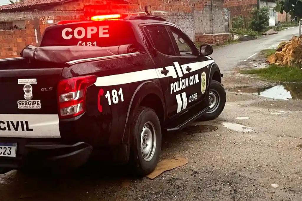 Viatura do Centro de Operações Policiais Especiais (Cope) de Sergipe