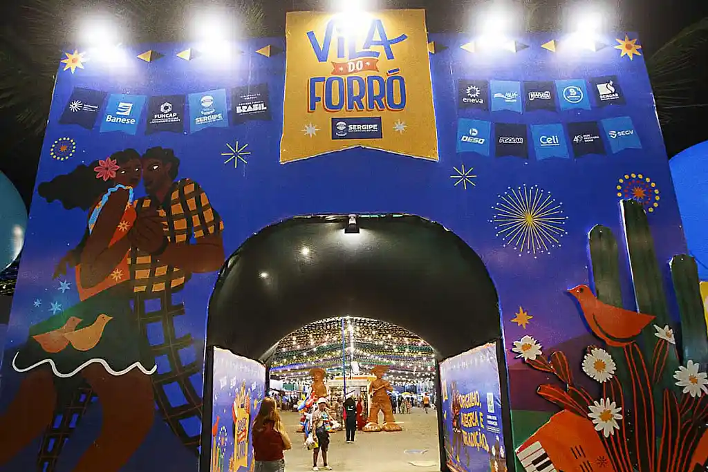 Vila do Forró, na Orla da Atalaia, em Aracaju