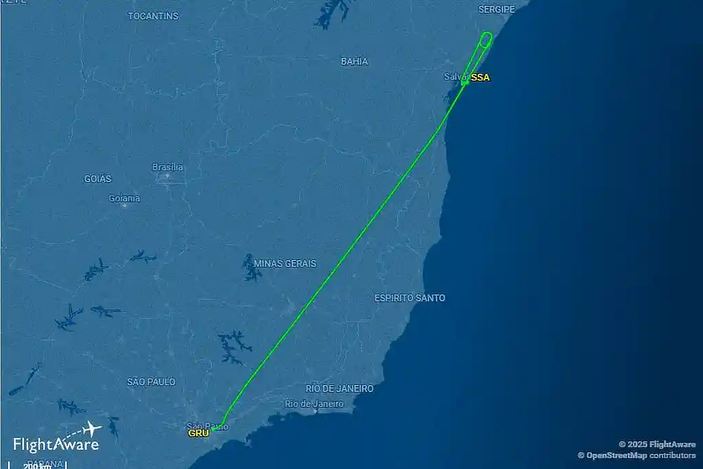 Dois aviões deixaram de pousar em Aracaju por problemas na pista