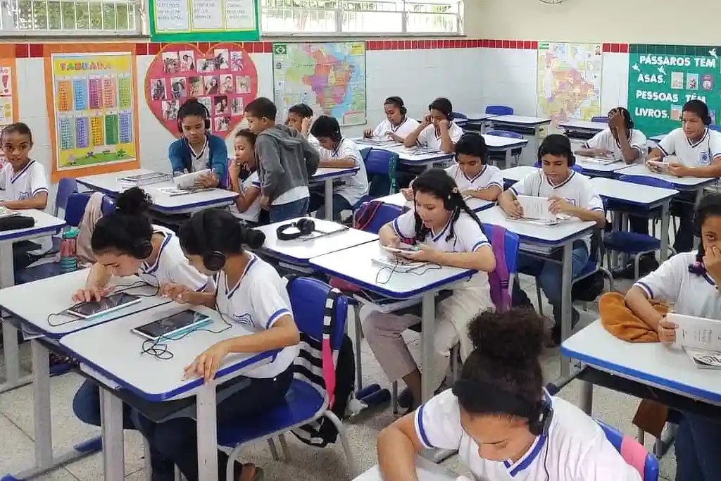 Escolas públicas com internet em Sergipe