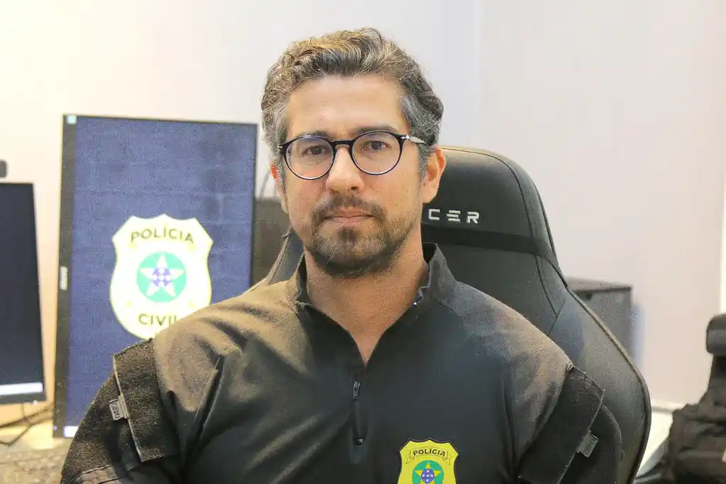 Delegado André Baronto, da Polícia Civil de Sergipe