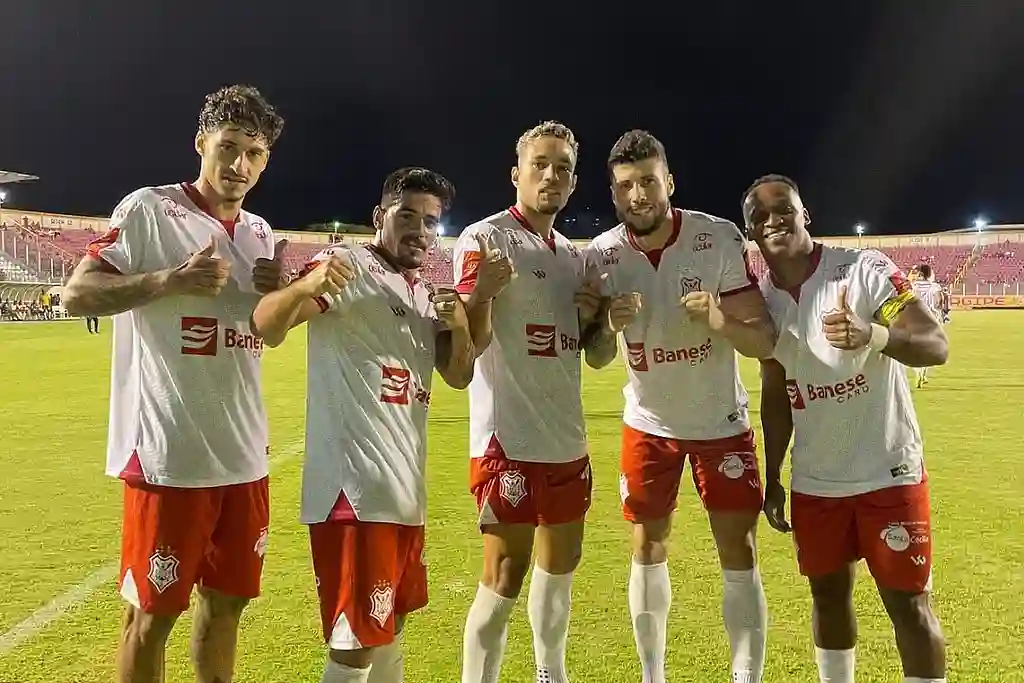 Jogadores do Club Sportivo Sergipe