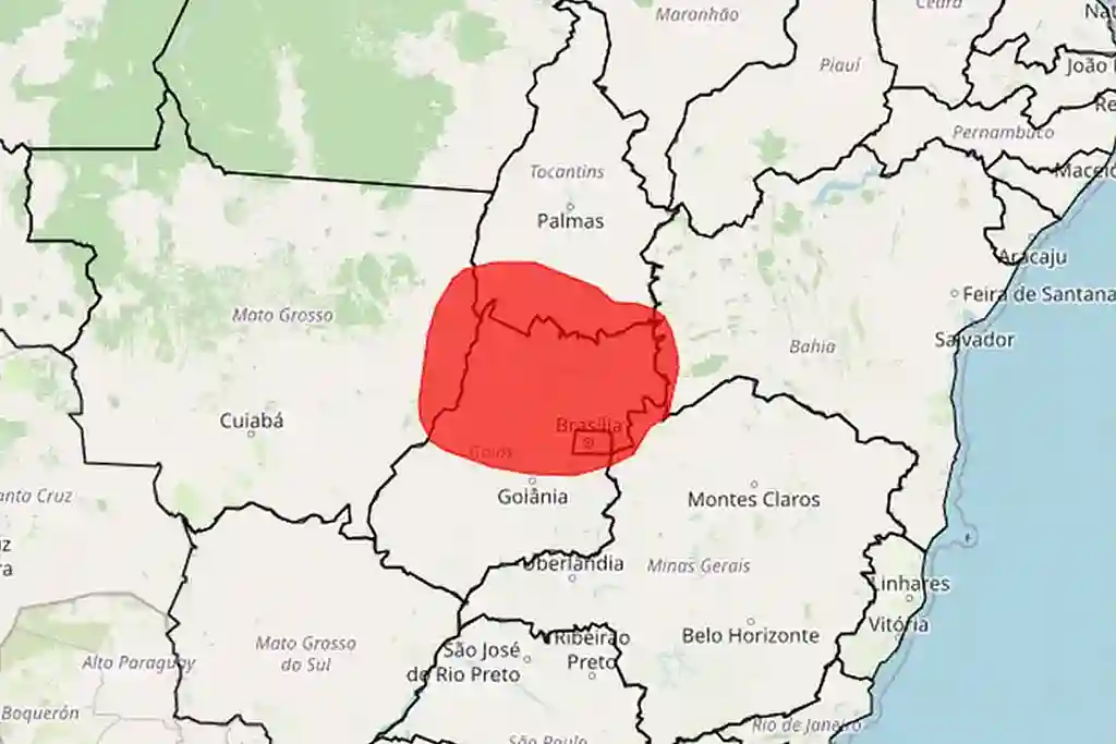 Alerta do INMET sobre baixa umidade