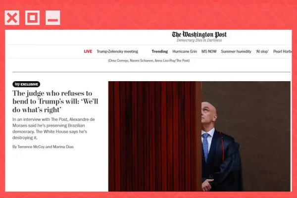 Entrevista de Alexandre de Moraes ao Washington Post