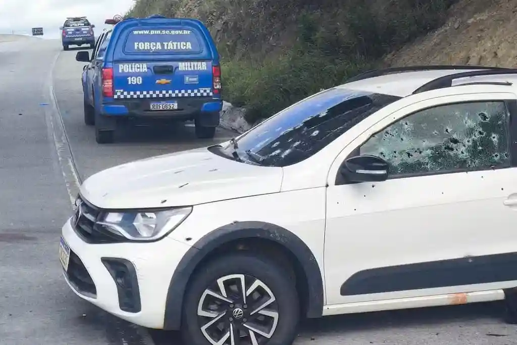 PM/SE baleado em operação; 3 suspeitos morrem