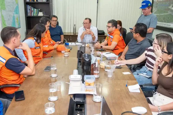 Comitê de Crise foi acionado devido à urgência de solução para o rompimento da adutora