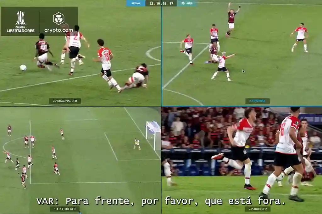 CONMEBOL anula expulsão de Plata em Flamengo x Estudiantes