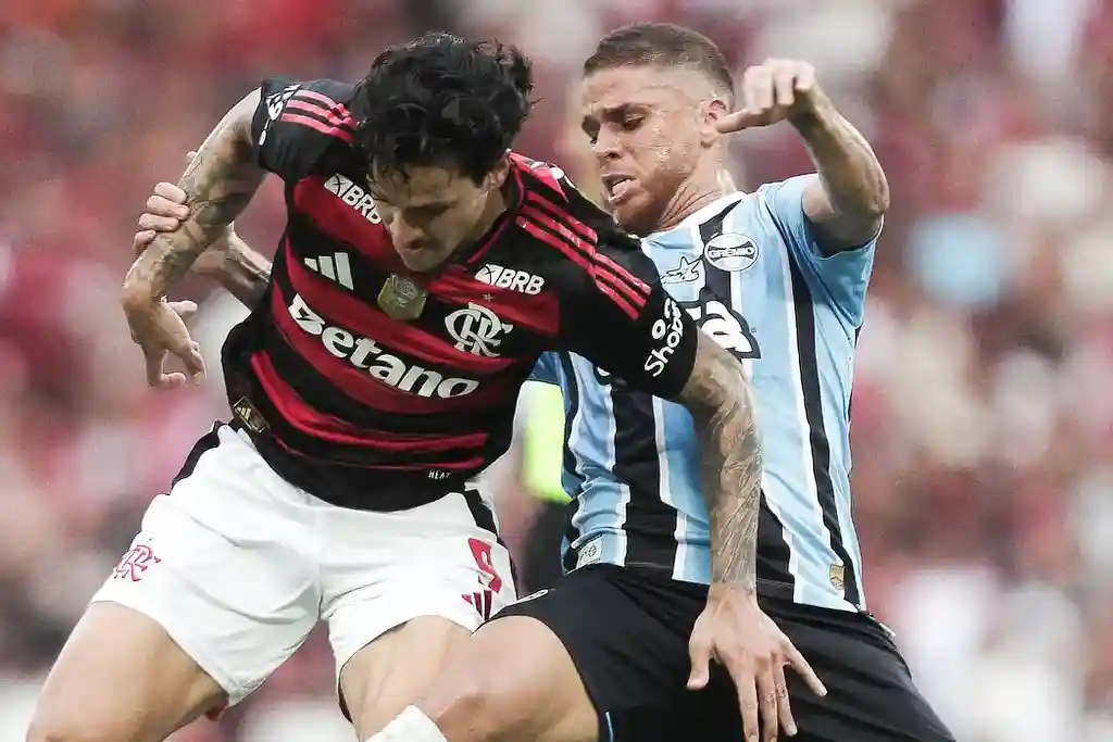 Flamengo e Grêmio no Brasileirão 2025