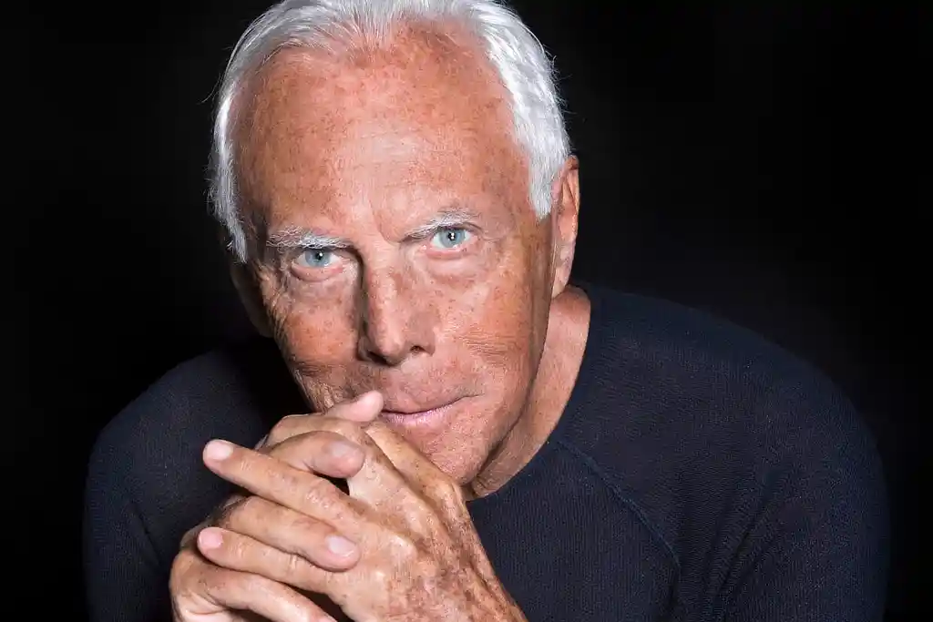 Estilista Giorgio Armani