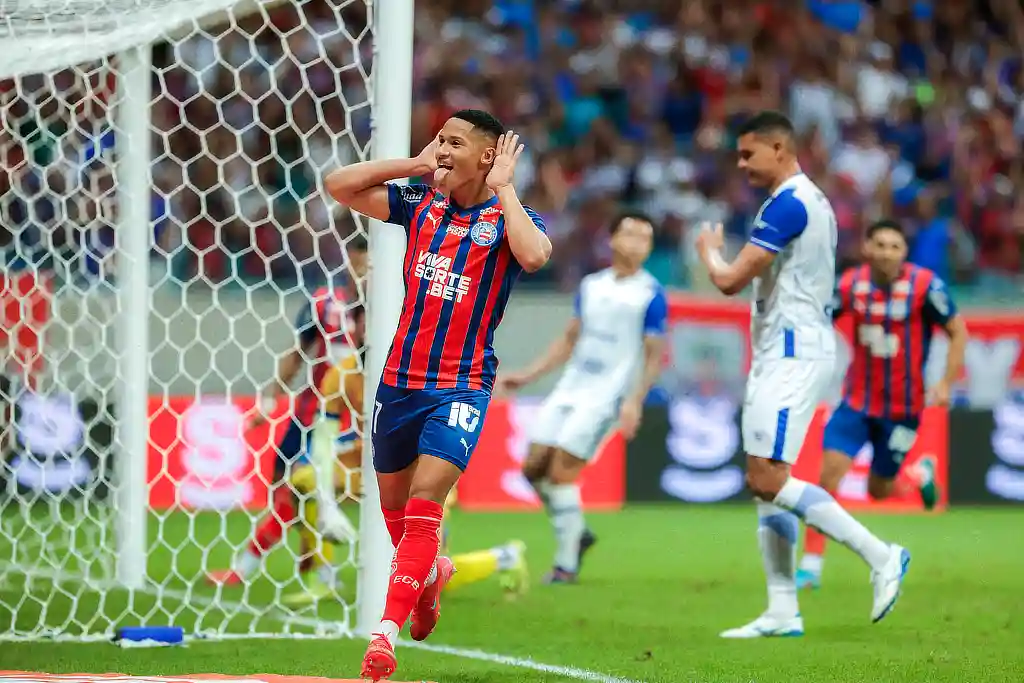Bahia goleia o Confiança e é penta da Copa do Nordeste