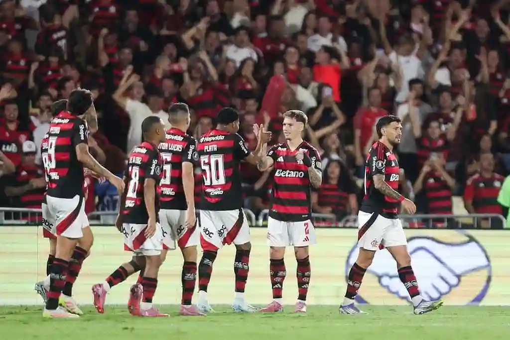 Flamengo derrota Estudiantes na ida das quartas de final da Libertadores 2025