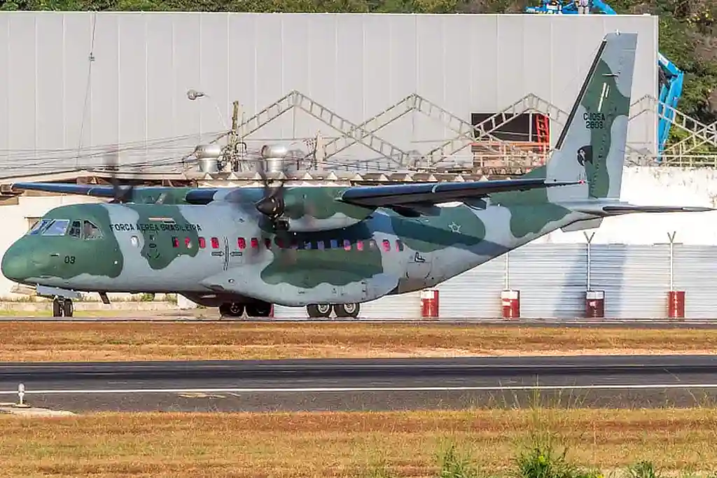 Avião CASA C-105A da Força Aérea Brasileira