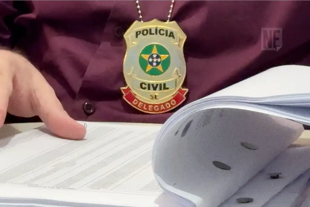 Distintivo de delegado da Polícia Civil de Sergipe