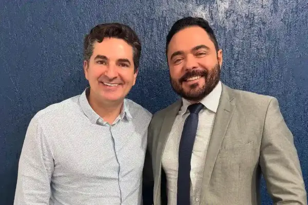Deputado Gustinho Ribeiro e Marcos Vander Costa