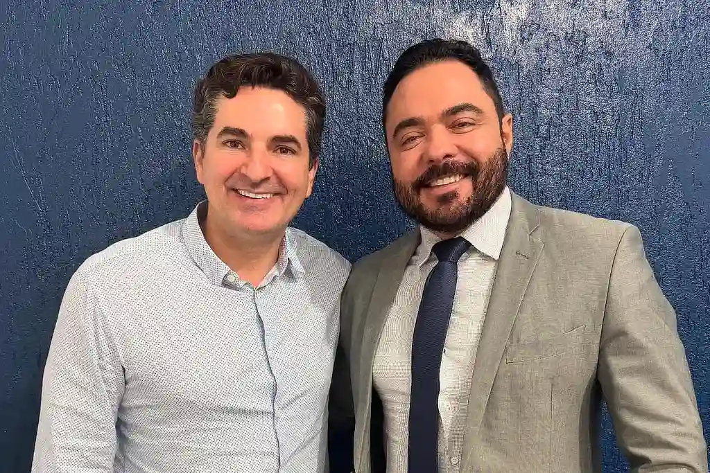 Deputado Gustinho Ribeiro e Marcos Vander Costa